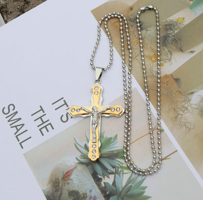 Jesus cross pendant