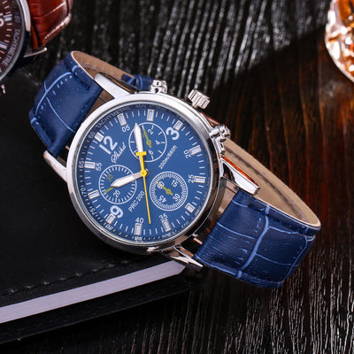 Men's belt watch student sports quartz watch