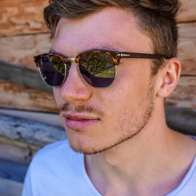 Fashion Men's Irregular Personality Vintage Sunglasses