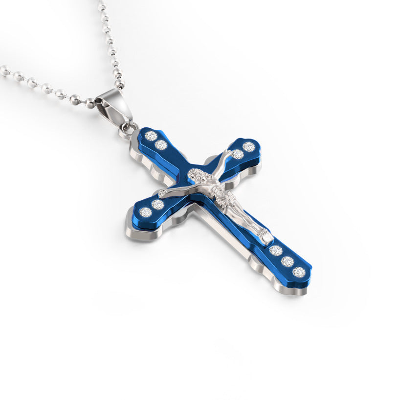 Jesus cross pendant