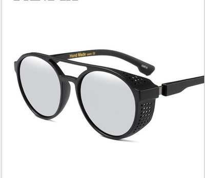 Frosted Sunglasses Retro Double Beam Sunglasses