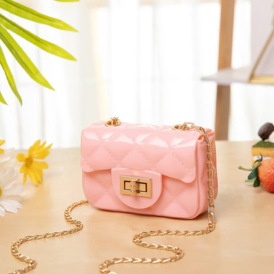 Candy-colored Mini Shoulder Bags With Pearls Handbag Women