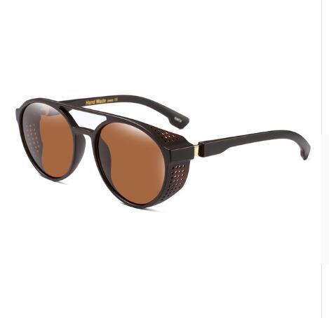 Frosted Sunglasses Retro Double Beam Sunglasses