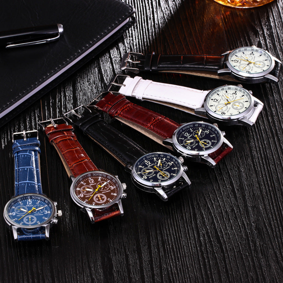 Men's belt watch student sports quartz watch