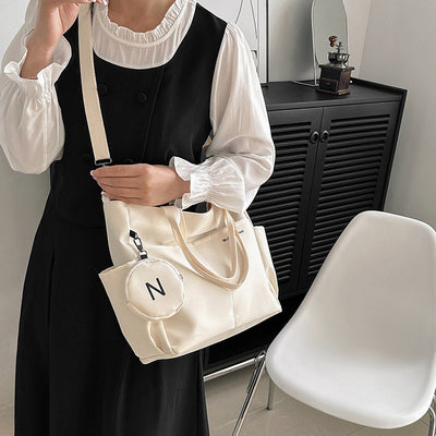 Women Shoulder Crossbody Bag Canvas Tote Messenger Bag 2024