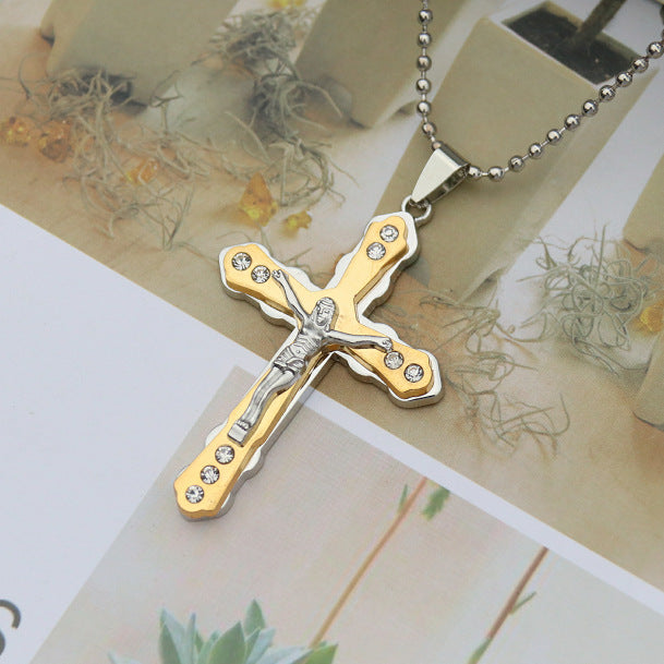 Jesus cross pendant