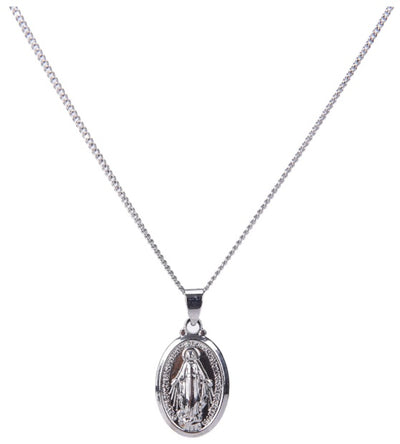 Virgin Mary Necklace Christmas Gifts Silve Gold